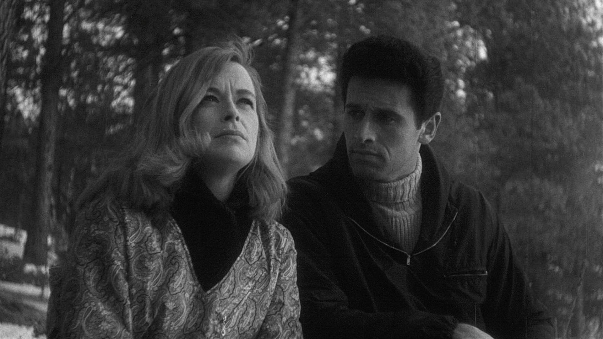 Chris Robinson plays the beast in The Beast from Haunted Caves starring Sheila Carol and Michael Forest. (Image via Amazon Prime)